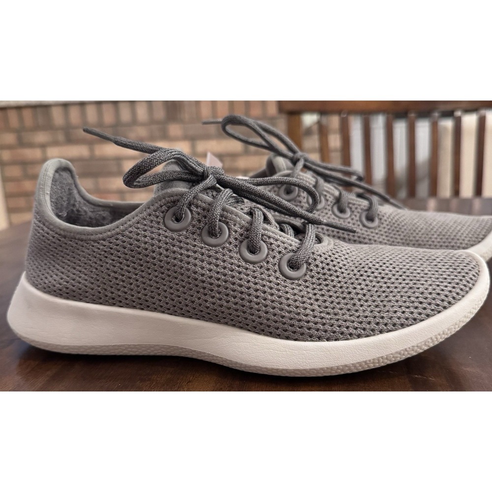 Allbirds Tree Runner Women's Sz 8 Grey Mesh Walking Sneakers TRW8 Eco-Friendly